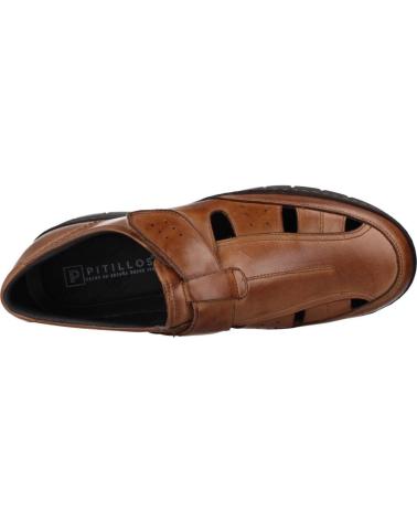 Sandalen für Herren PITILLOS 4604P MARRON