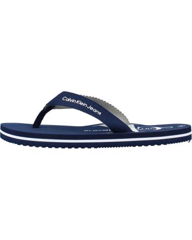 Tongs pour Femme et Fille et Garçon CALVIN KLEIN V3B880155 AZUL