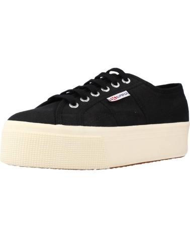 Scarpe sport per Donna SUPERGA S9111LW NEGRO