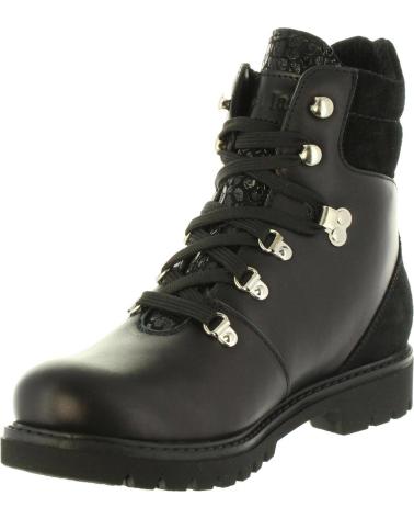 Botines de Mujer PANAMA JACK BAREI B1 NAPA NEGRO
