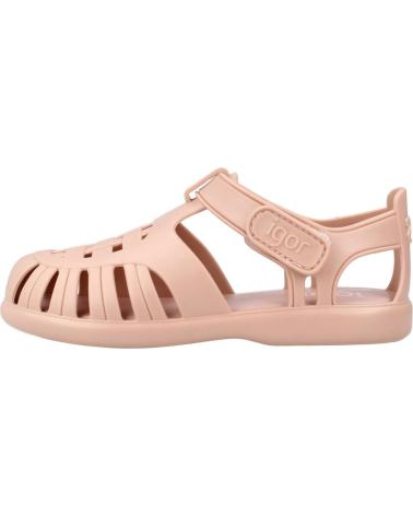 Sandalias de Niño y Niña igor S10271-197 TOBBY SOLID MAQUILLAJE