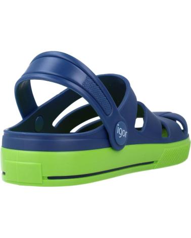 Zoccoli per Bambino IGOR S10284 AZUL