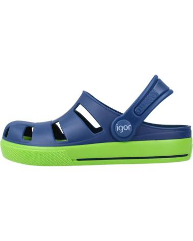 Zoccoli per Bambino IGOR S10284 AZUL