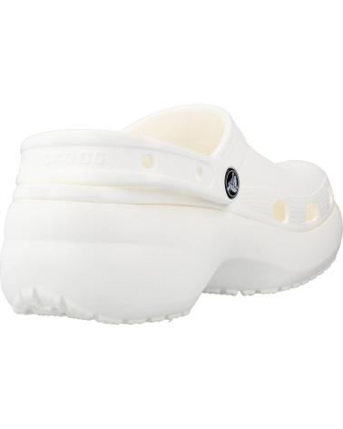 Sabots pour Femme CROCS CLASSIC PLATFORM CLOG W BLANCO