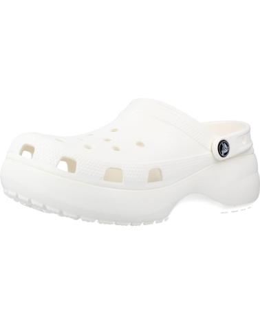 Sabots pour Femme CROCS CLASSIC PLATFORM CLOG W BLANCO