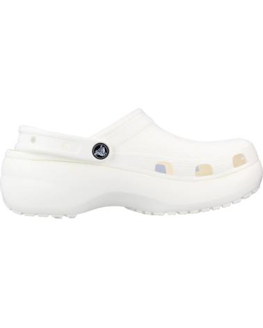Sabots pour Femme CROCS CLASSIC PLATFORM CLOG W BLANCO