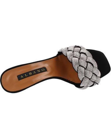 Sandalias de Mujer ALBANO 3150AL NEGRO