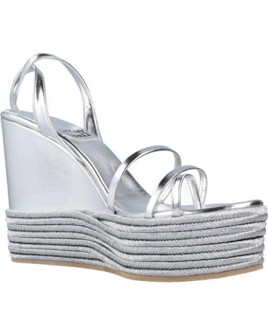 Sandalias de Mujer JEFFREY CAMPBELL LAYERED PLATA