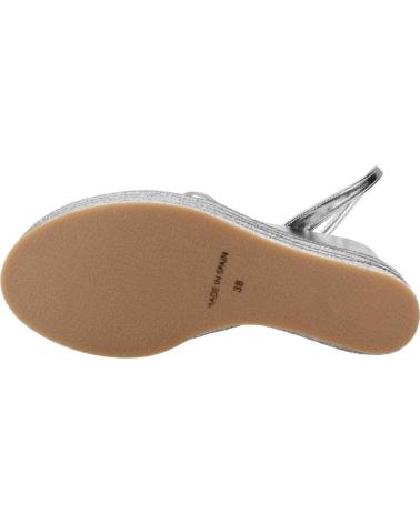 Sandalias de Mujer JEFFREY CAMPBELL LAYERED PLATA