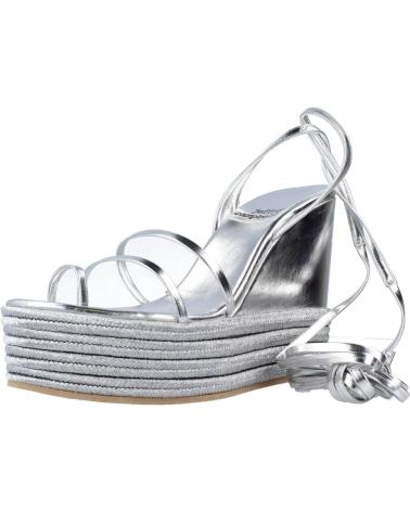 Sandalias de Mujer JEFFREY CAMPBELL LAYERED PLATA