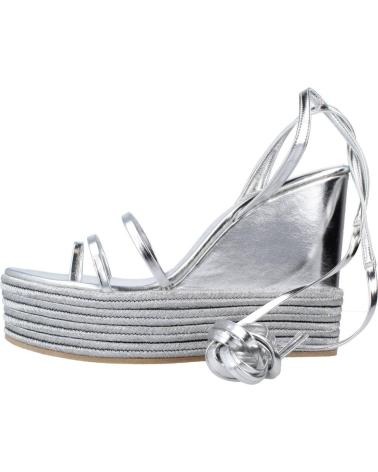 Sandalias de Mujer JEFFREY CAMPBELL LAYERED PLATA