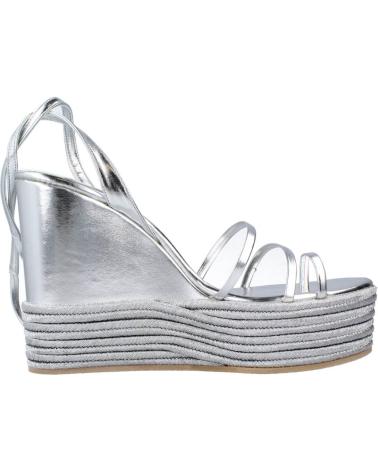 Sandalias de Mujer JEFFREY CAMPBELL LAYERED PLATA