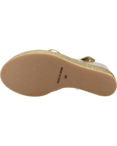 Sandalias de Mujer JEFFREY CAMPBELL LAYERED ORO