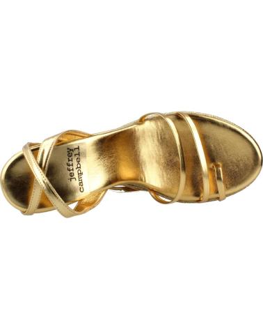 Sandalias de Mujer JEFFREY CAMPBELL LAYERED ORO