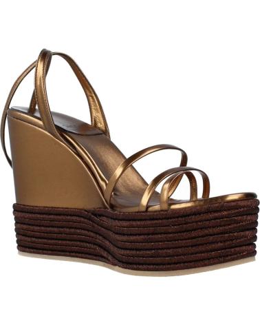 Sandalias de Mujer JEFFREY CAMPBELL LAYERED BRONCE