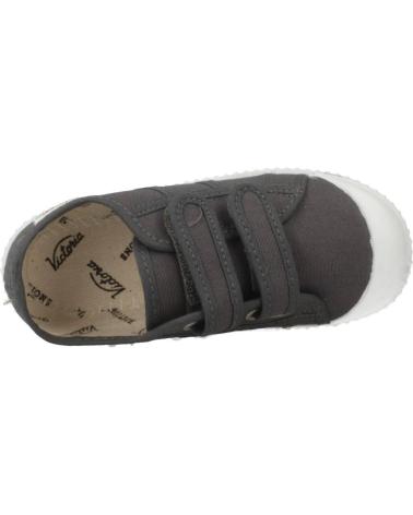 Esportes  de Menina VICTORIA ZAPATILLAS NINO MODELO 136606 COLOR GRIS ANTRACITA