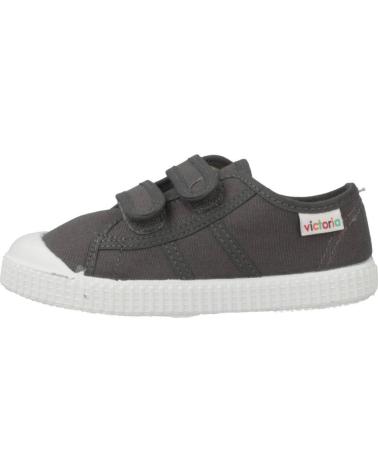 Esportes  de Menina VICTORIA ZAPATILLAS NINO MODELO 136606 COLOR GRIS ANTRACITA