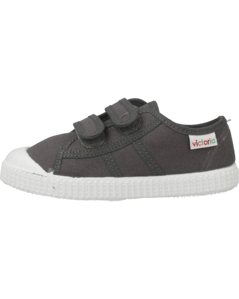 Esportes  de Menina VICTORIA ZAPATILLAS NINO MODELO 136606 COLOR GRIS ANTRACITA