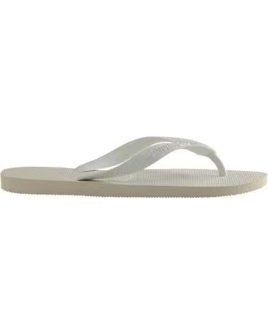 Chinelos de Homem e Menina e Menino HAVAIANAS 4000029 BLANCO