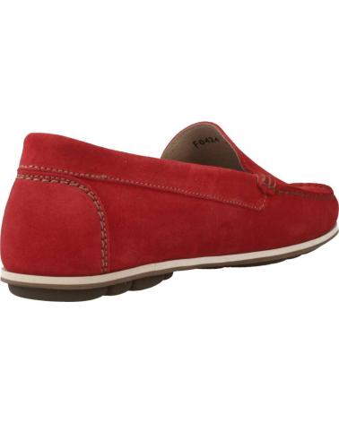 Man Mocasines FLUCHOS F0424 ROJO