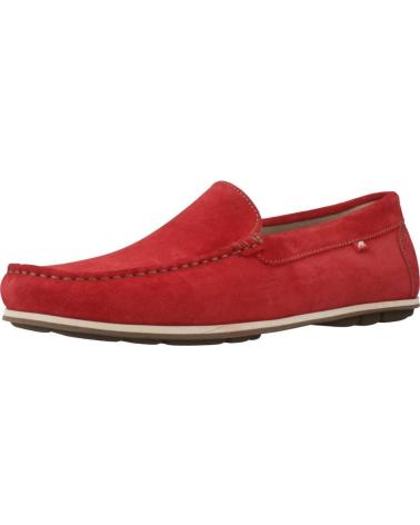 Man Mocasines FLUCHOS F0424 ROJO