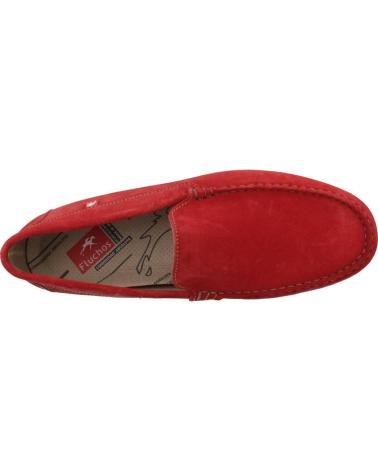 Man Mocasines FLUCHOS F0424 ROJO