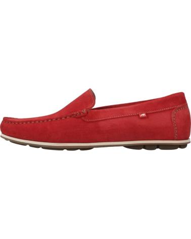 Man Mocasines FLUCHOS F0424 ROJO