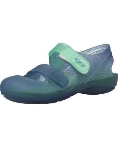 Zehansandalen für Mädchen IGOR S10146 AZUL