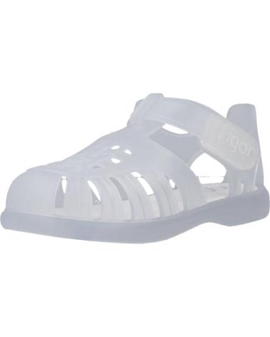 Sandalias de Niño y Niña igor S10233-038 TOBBY V TR BLANCO