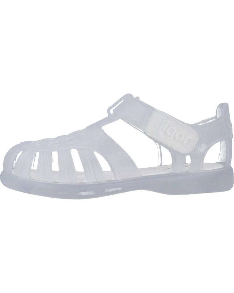 Sandalias de Niño y Niña igor S10233-038 TOBBY V TR BLANCO
