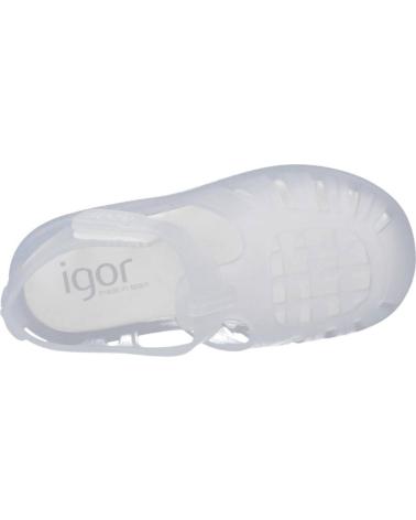 Sandalias de Niño y Niña igor S10233-038 TOBBY V TR BLANCO