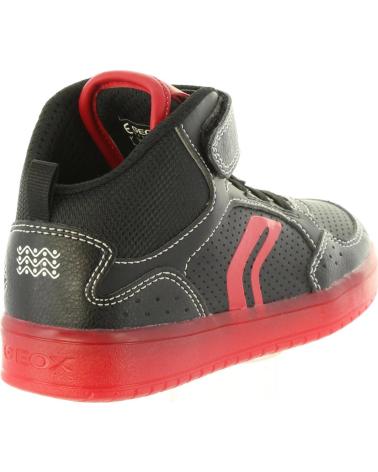 boy Zapatillas deporte GEOX J825PC 0BCBU J KOMMODOR C0048 BLACK-RED