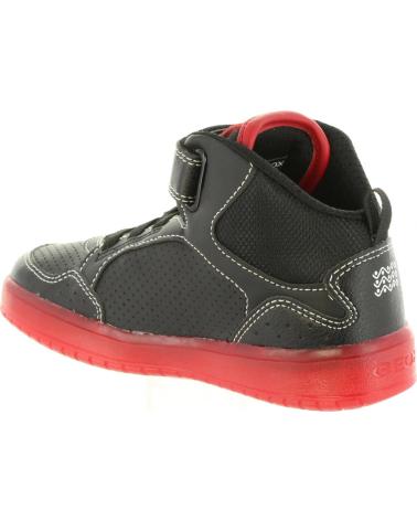boy Zapatillas deporte GEOX J825PC 0BCBU J KOMMODOR C0048 BLACK-RED