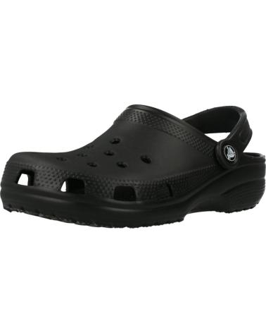 Zuecos de Mujer crocs CLASSIC 10001 BLACK NEGRO