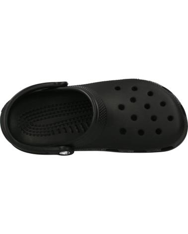 Zuecos de Mujer crocs CLASSIC 10001 BLACK NEGRO