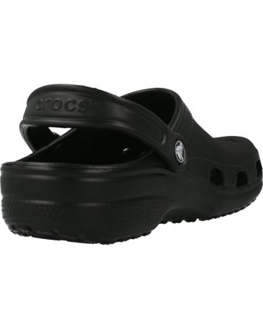 Zuecos de Mujer crocs CLASSIC 10001 BLACK NEGRO