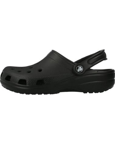 Zuecos de Mujer crocs CLASSIC 10001 BLACK NEGRO