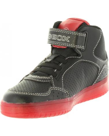 boy Zapatillas deporte GEOX J825PC 0BCBU J KOMMODOR C0048 BLACK-RED