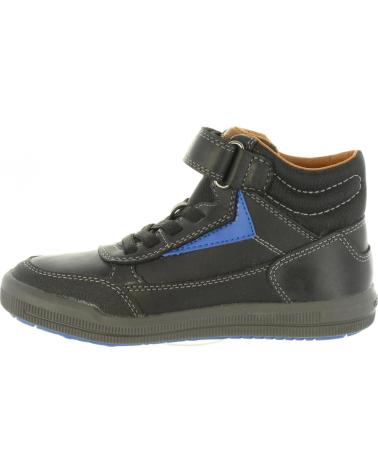 boy Mid boots GEOX J844AA 0BCCL J ARZACH C0048 BLACK-RED