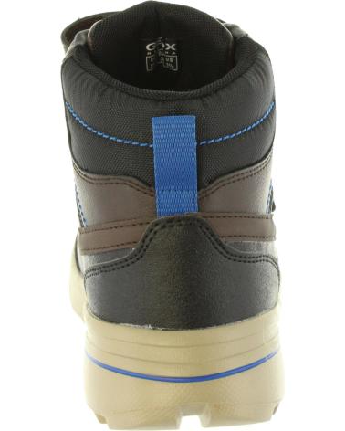 boy Mid boots GEOX J847UA 05411 J SVEGGEN C6483 COFFEE-ROY