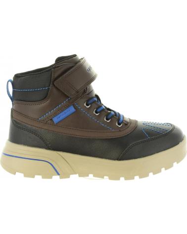 boy Mid boots GEOX J847UA 05411 J SVEGGEN C6483 COFFEE-ROY