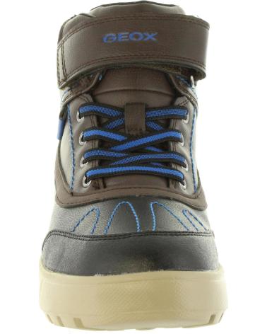 boy Mid boots GEOX J847UA 05411 J SVEGGEN C6483 COFFEE-ROY