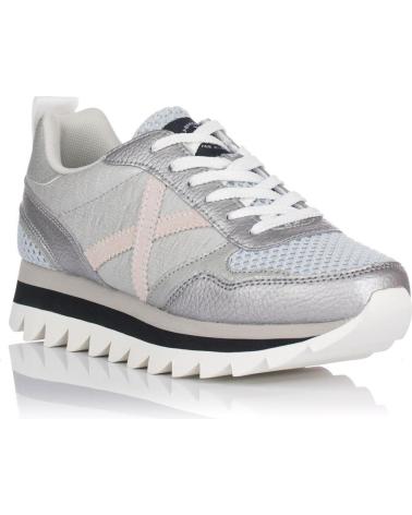Woman and girl Trainers MUNICH RIPPLE PLATEADO