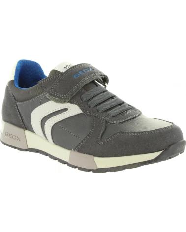 Schuhe für Mädchen und Junge GEOX J846NC 0FUAU J ALFIER C0671 DK GREY-GRE