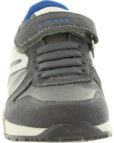 Schuhe für Mädchen und Junge GEOX J846NC 0FUAU J ALFIER C0671 DK GREY-GRE