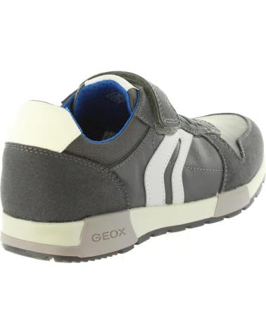 Schuhe für Mädchen und Junge GEOX J846NC 0FUAU J ALFIER C0671 DK GREY-GRE