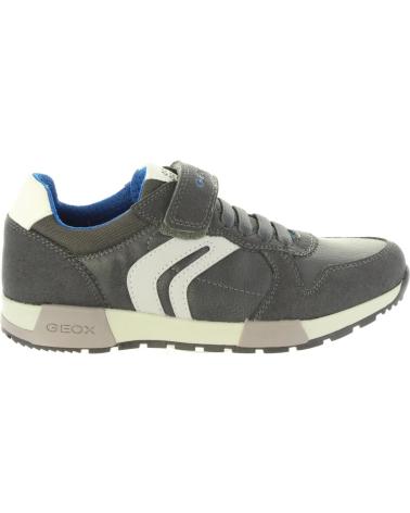 Schuhe für Mädchen und Junge GEOX J846NC 0FUAU J ALFIER C0671 DK GREY-GRE