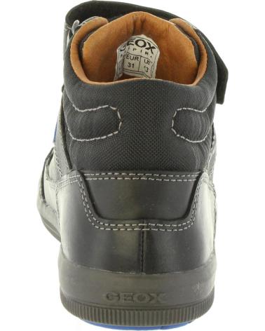 boy Mid boots GEOX J844AA 0BCCL J ARZACH C0048 BLACK-RED