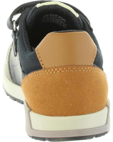 Schuhe für Mädchen und Junge GEOX J846NC 0FUAU J ALFIER C0657 NAVY-YELLOW