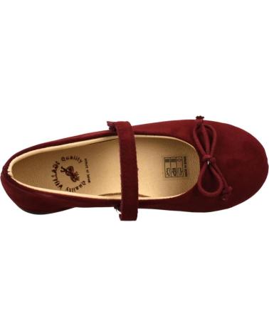 Schuhe für Mädchen VUL-LADI PARISINA BURDEOS